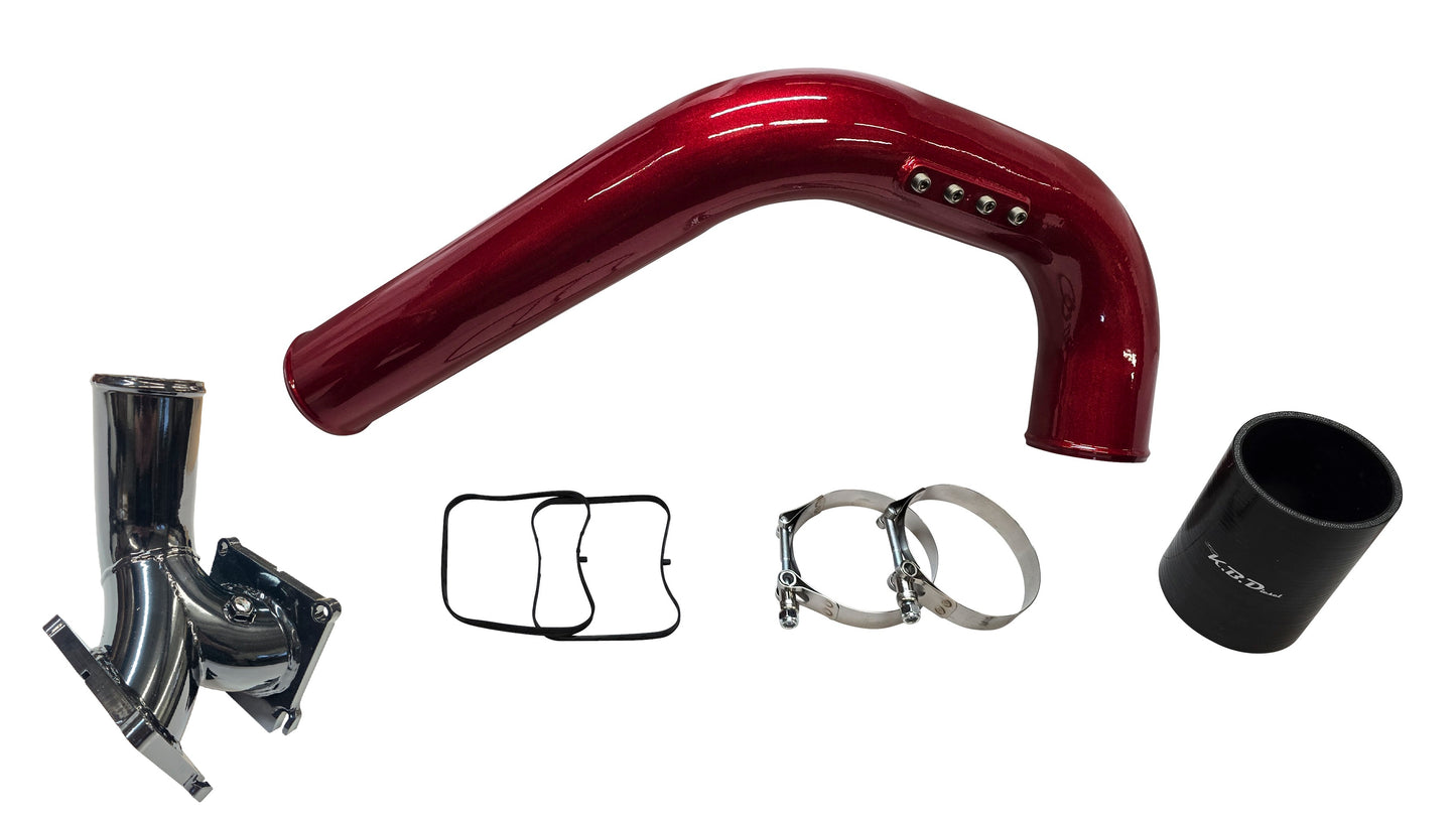 Cold Side Intercooler Pipe with Y-Bridge for 2006-2010 LBZ LMM