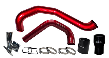 Hot & Cold Side Intercooler Pipes with Y-Bridge for 2006-2010 LBZ LMM