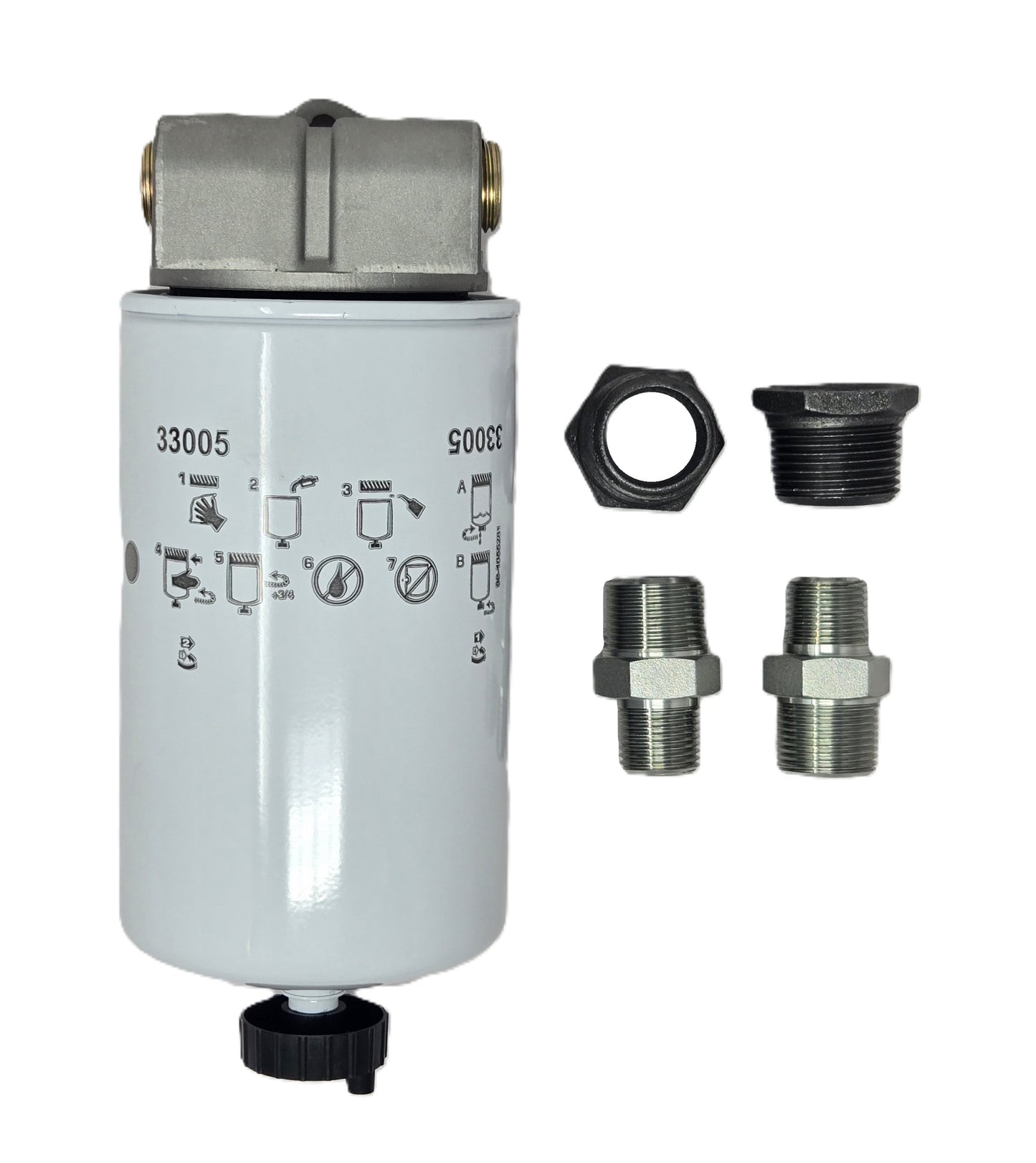 Fuel Transfer Pump Filter Kit & Water Separator