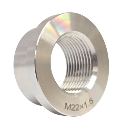 Stainless Bung for Air Intake Manifold Grid Heater on 6.7l Cummins Ram