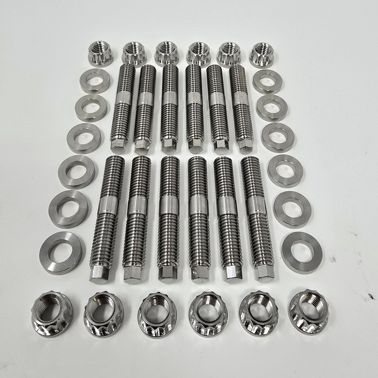 12 Point Exhaust Manifold Stainless Stud Kit for 1989-2019 5.9l & 6.7l Cummins