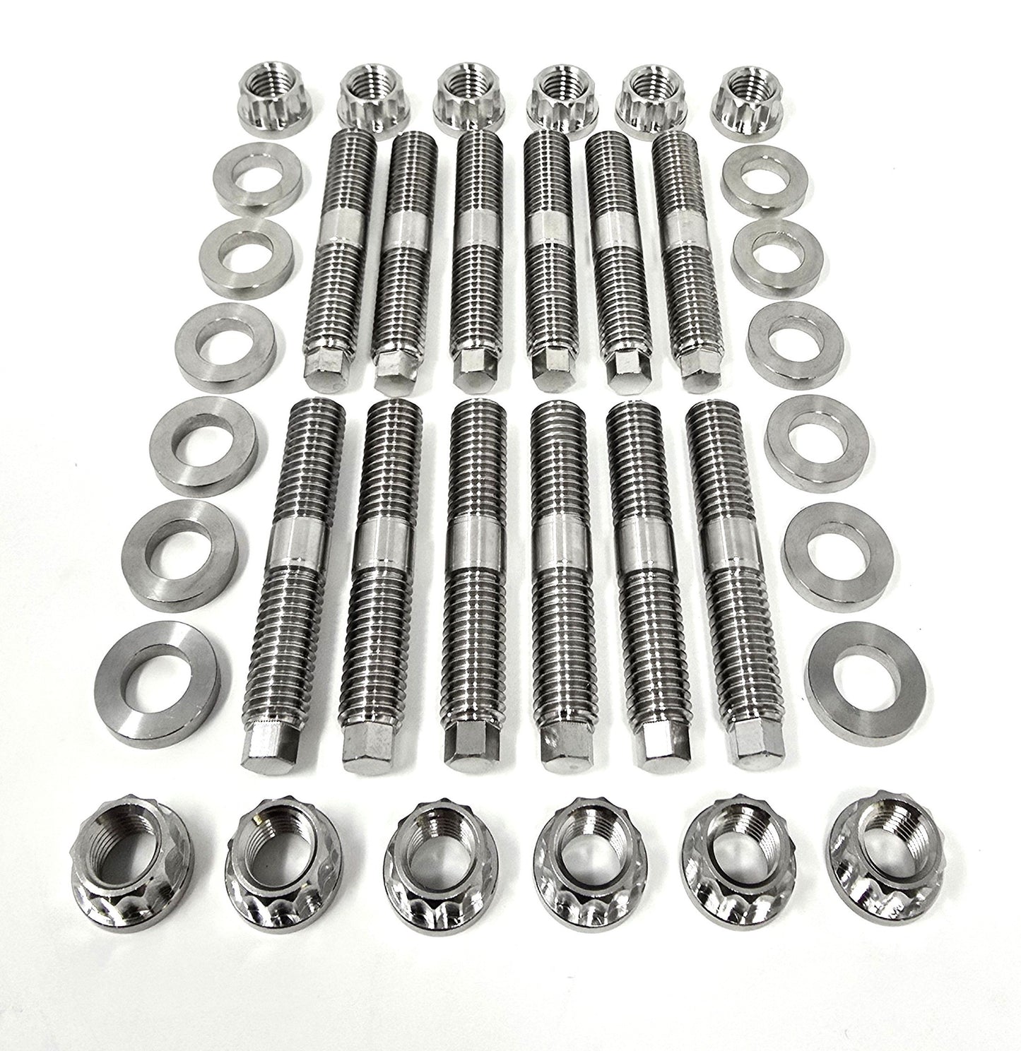 12 Point Exhaust Manifold Stainless Stud Kit for 1989-2019 5.9l & 6.7l Cummins