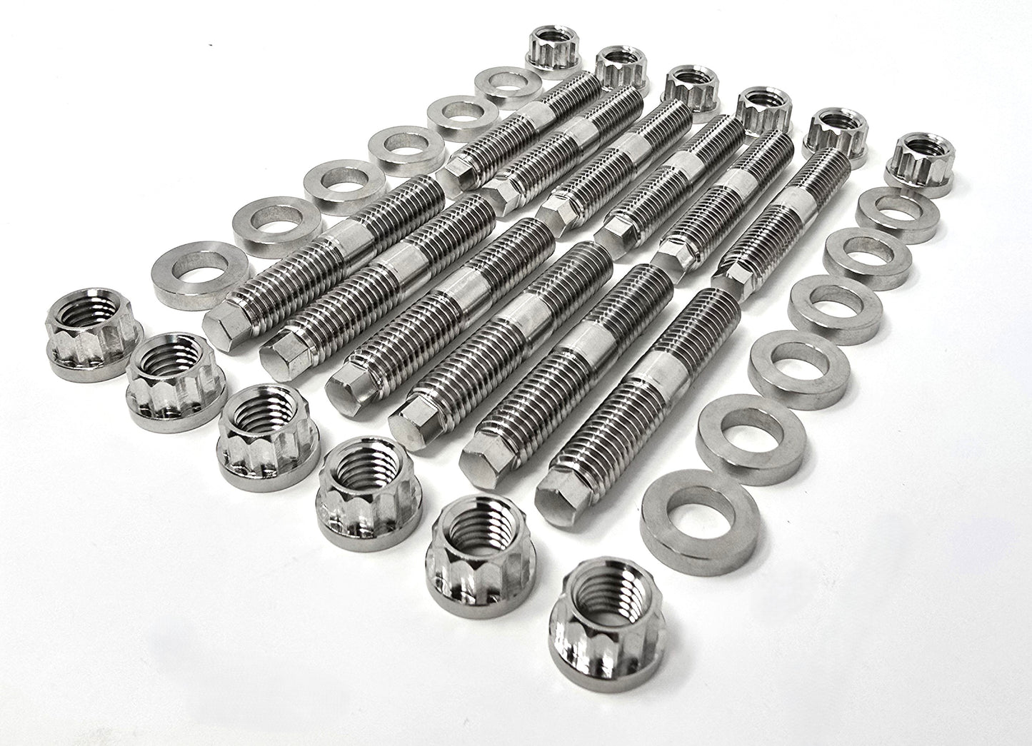 12 Point Exhaust Manifold Stainless Stud Kit for 1989-2019 5.9l & 6.7l Cummins