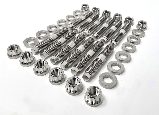 12 Point Exhaust Manifold Stainless Stud Kit for 1989-2019 5.9l & 6.7l Cummins