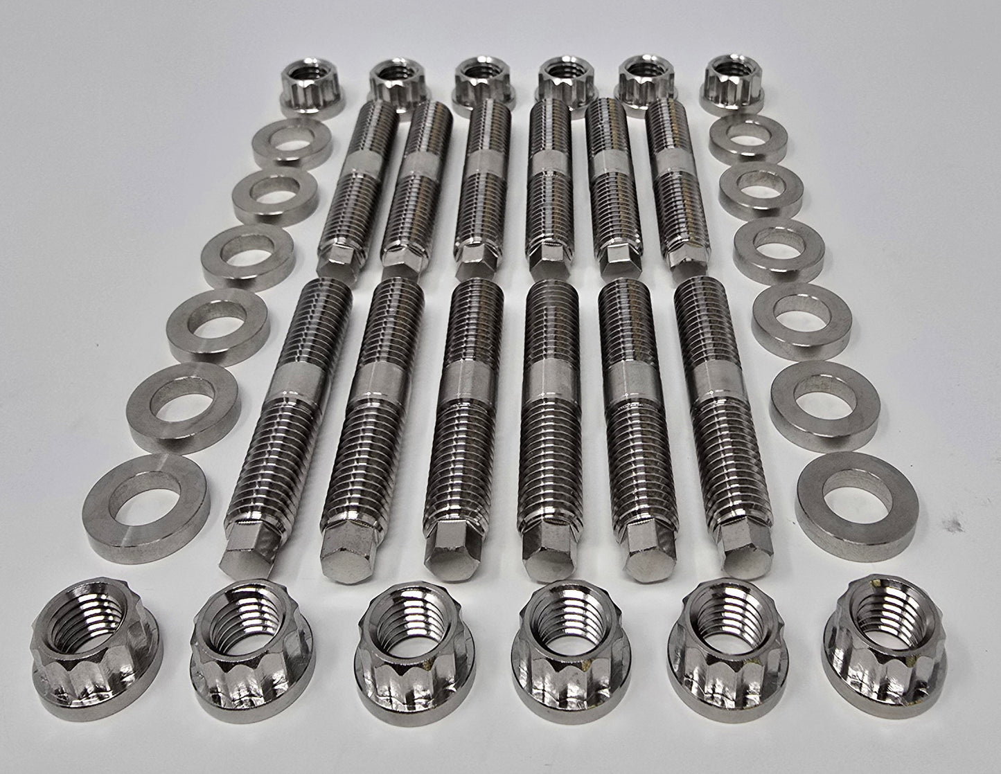 12 Point Exhaust Manifold Stainless Stud Kit for 1989-2019 5.9l & 6.7l Cummins