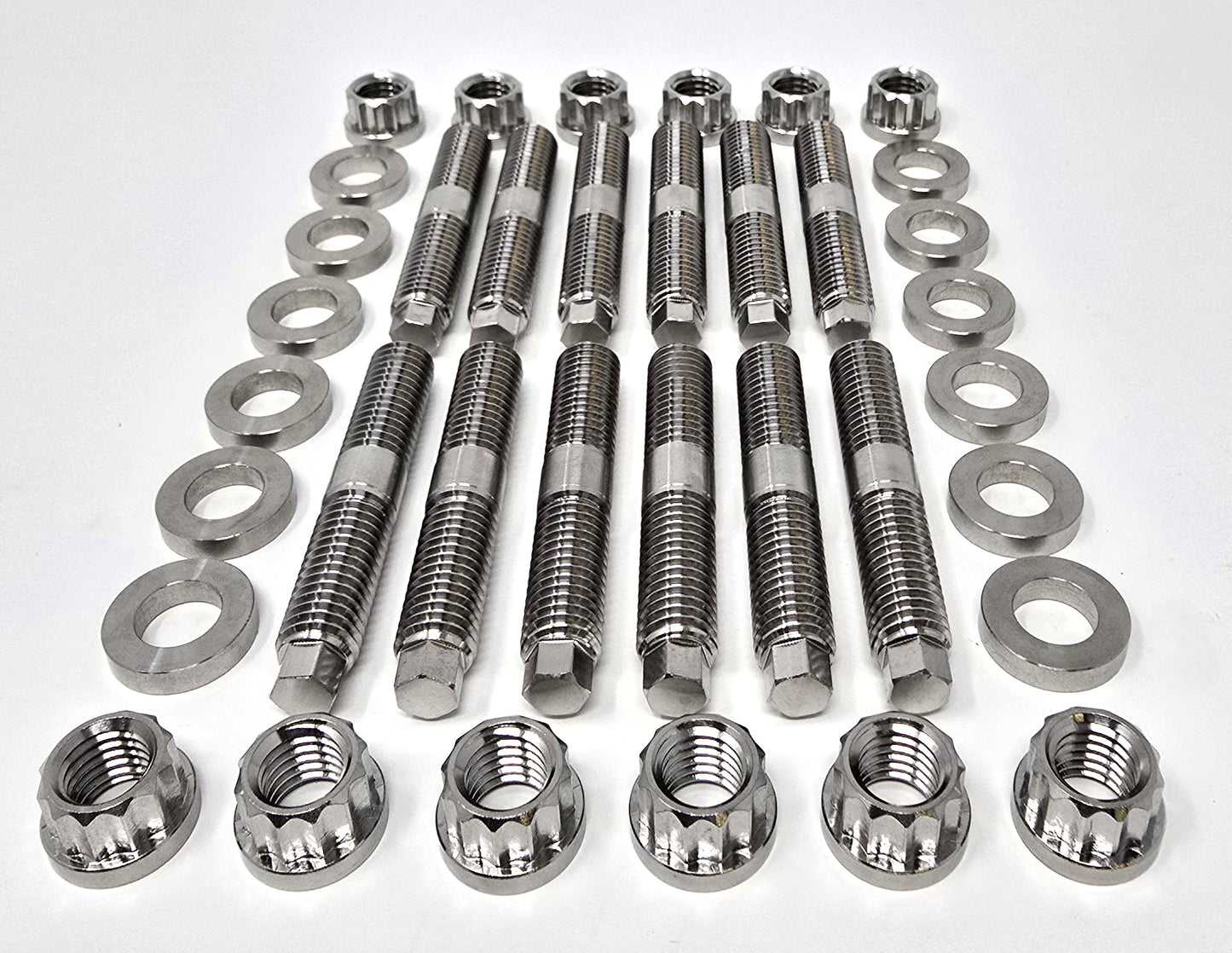 12 Point Exhaust Manifold Stainless Stud Kit for 1989-2019 5.9l & 6.7l Cummins