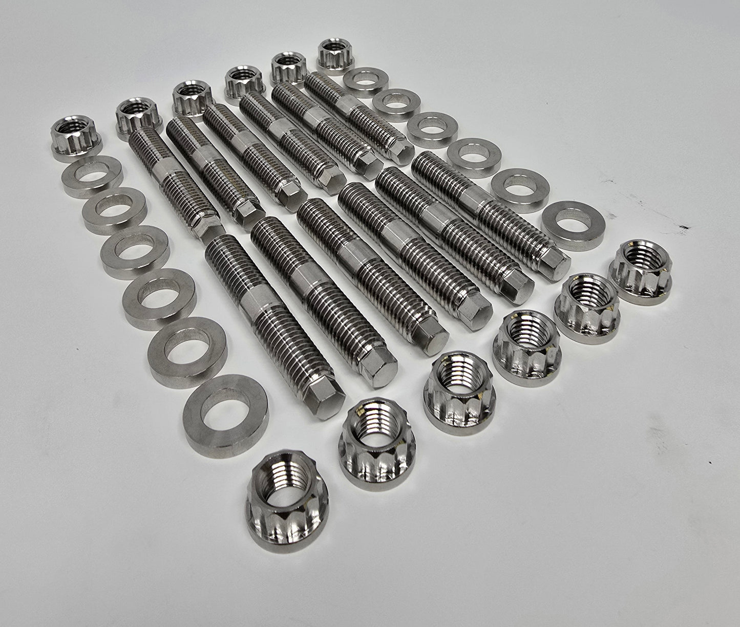 12 Point Exhaust Manifold Stainless Stud Kit for 1989-2019 5.9l & 6.7l Cummins