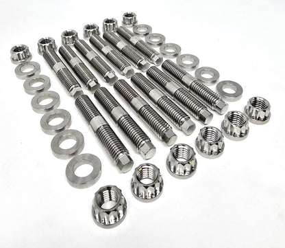 12 Point Exhaust Manifold Stainless Stud Kit for 1989-2019 5.9l & 6.7l Cummins