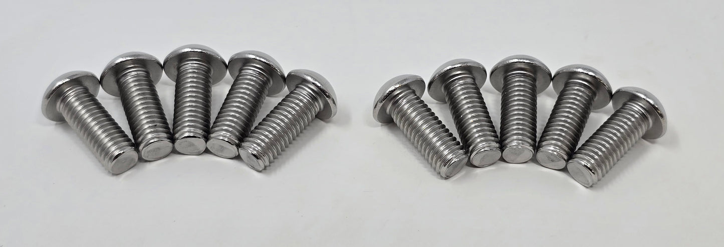 10x 12 Point M8 Turbo Bolts for Ford Powerstroke 7.3l 6.0l & Duramax 6.6 LLY-LML