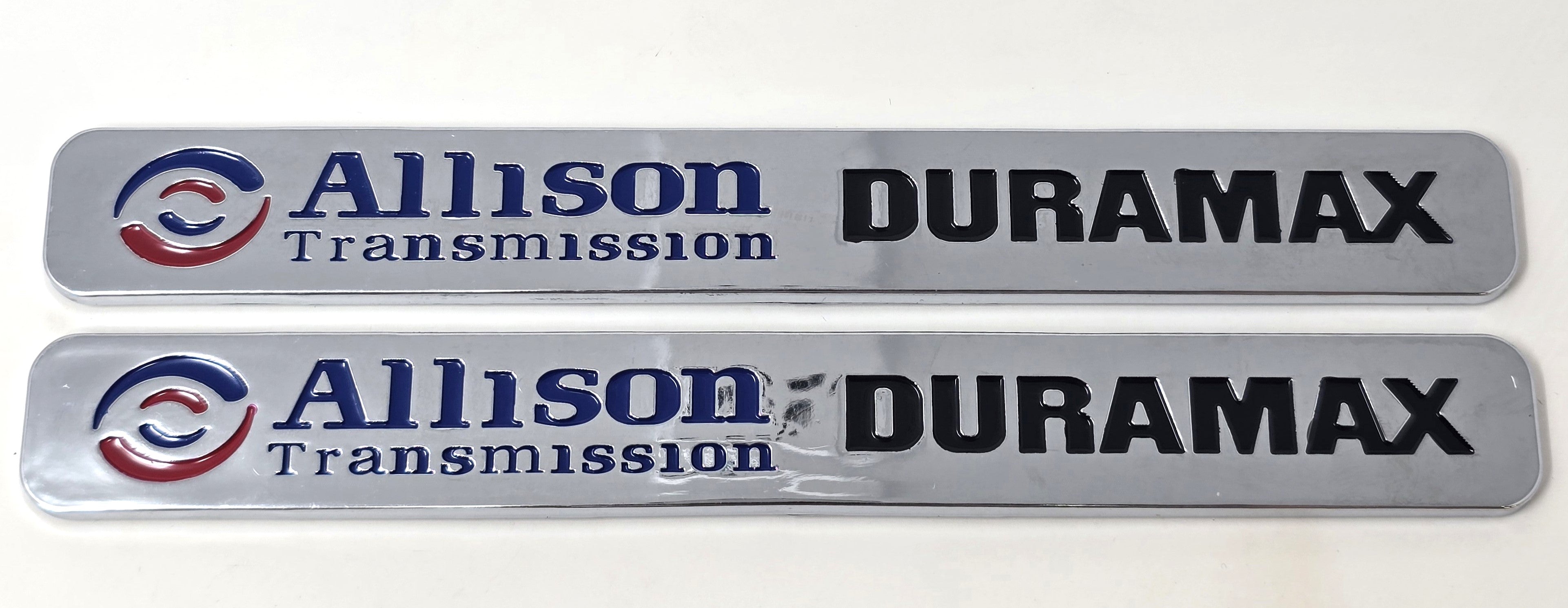 6.6l Duramax Diesel Chrome Door Badges Emblems Pair Set of 2 – KB ...