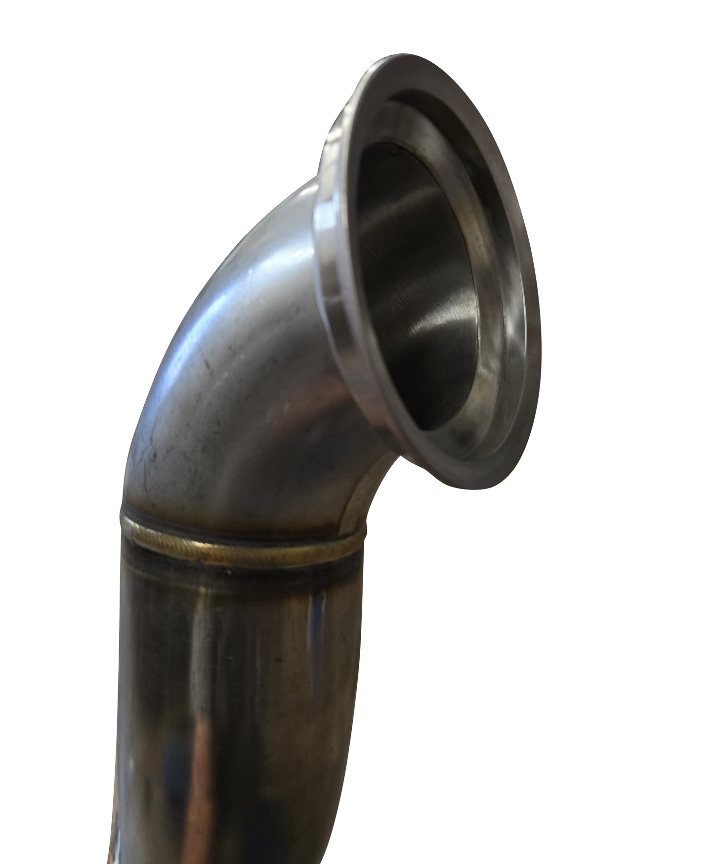 Compound Twin Turbo Exhaust Downpipe for 2001-2010 6.6l Duramax