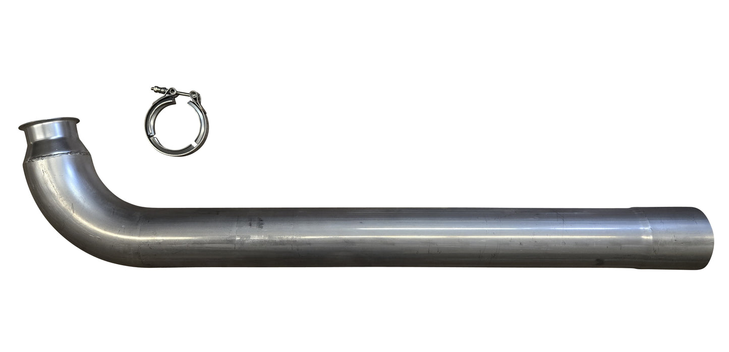 4.0" Front Section of exhaust for 2001-2004 6.6l LB7 Duramax Chevy GMC 2500 3500