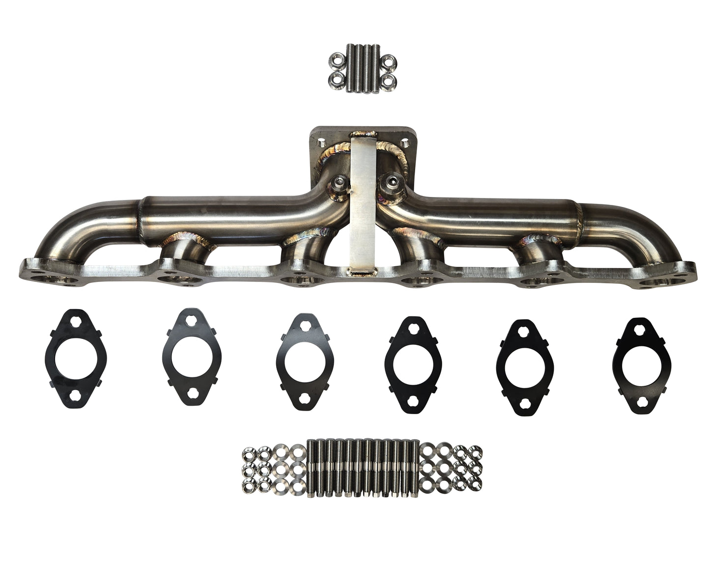 2nd Gen T4 Stainless Fabricated Exhaust Manifold for 5.9l 6.7l Cummins Dodge RAM