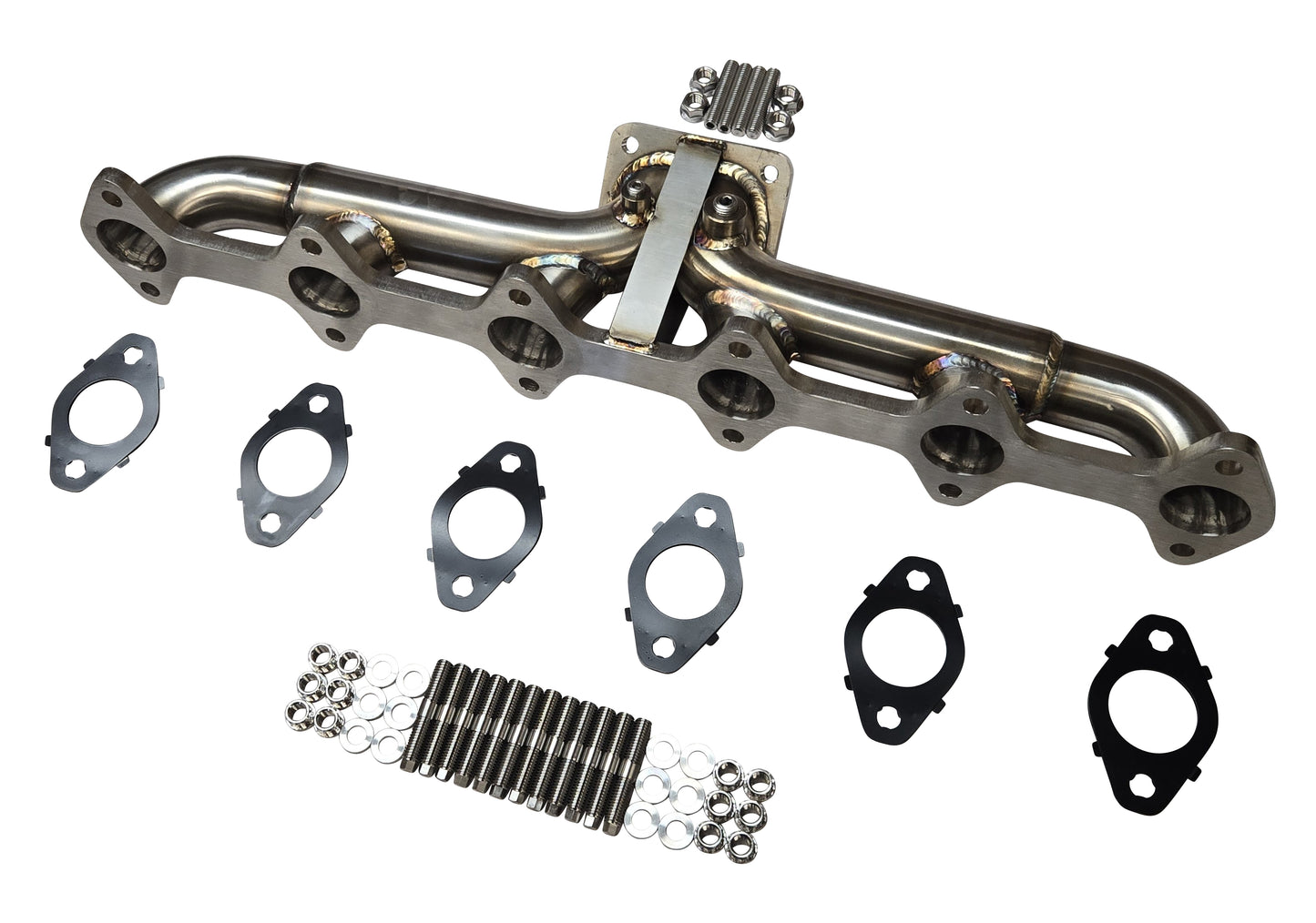 2nd Gen T4 Stainless Fabricated Exhaust Manifold for 5.9l 6.7l Cummins Dodge RAM