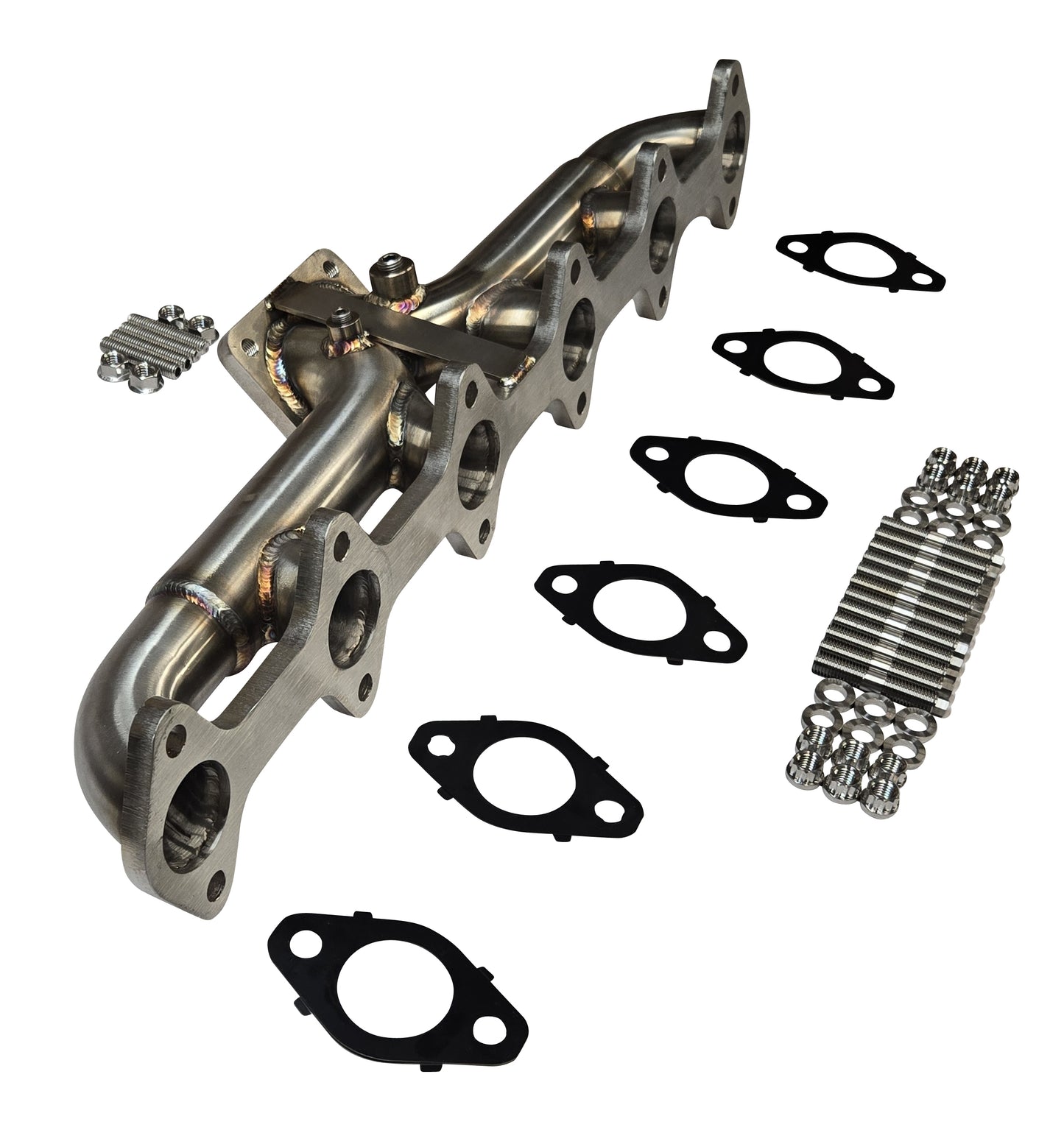 2nd Gen T4 Stainless Fabricated Exhaust Manifold for 5.9l 6.7l Cummins Dodge RAM