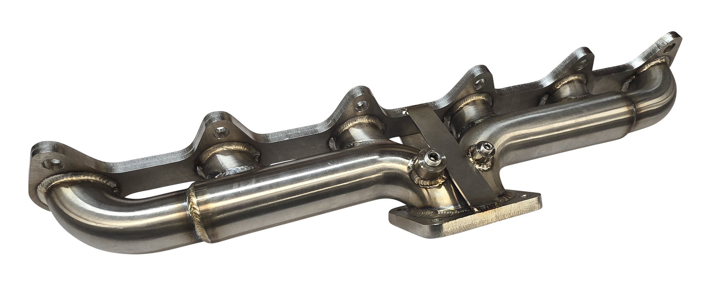2nd Gen T4 Stainless Fabricated Exhaust Manifold for 5.9l 6.7l Cummins Dodge RAM