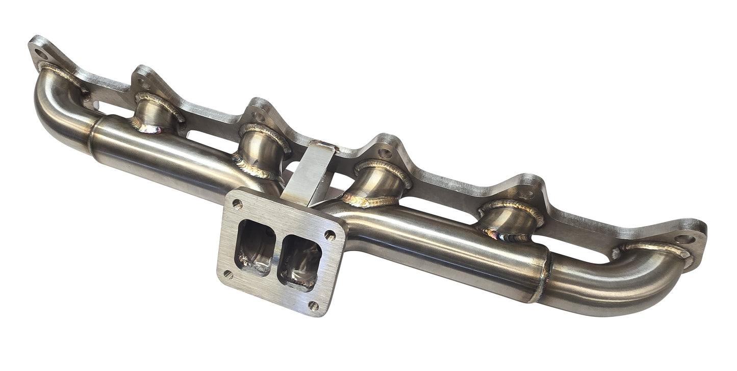 2nd Gen T4 Stainless Fabricated Exhaust Manifold for 5.9l 6.7l Cummins Dodge RAM