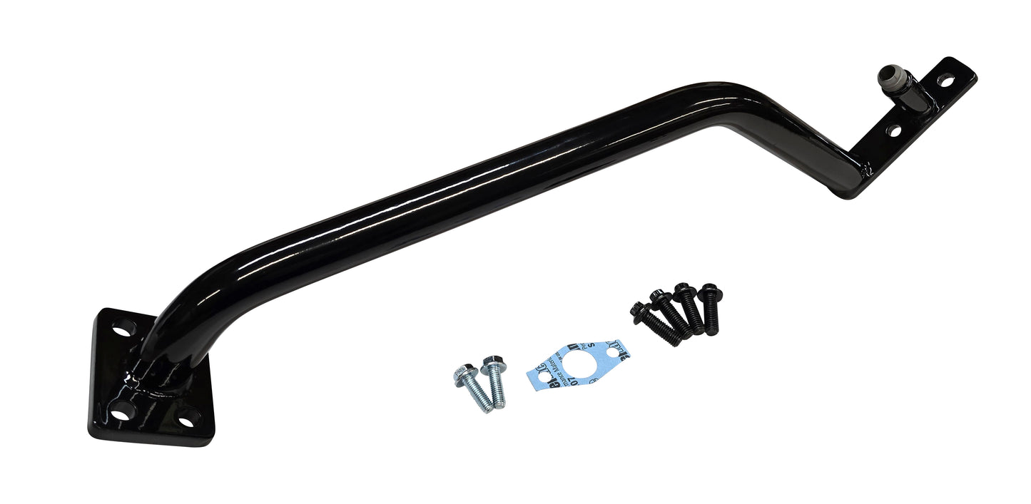 Compound Twin Turbo Mount Pedestal for 2001-2010 6.6l Duramax