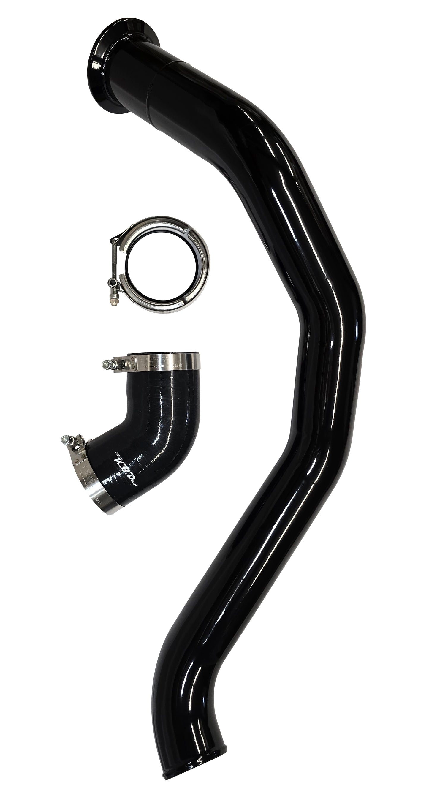 S400 Intercooler Tube Pipe Hot Side for 2001-2010 Chevy GMC Duramax 6.6l LB7-LMM