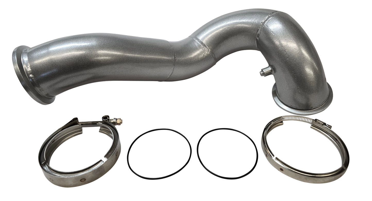 Compound Twin Turbo Compressor Connector for 2005-2010 6.6l Duramax