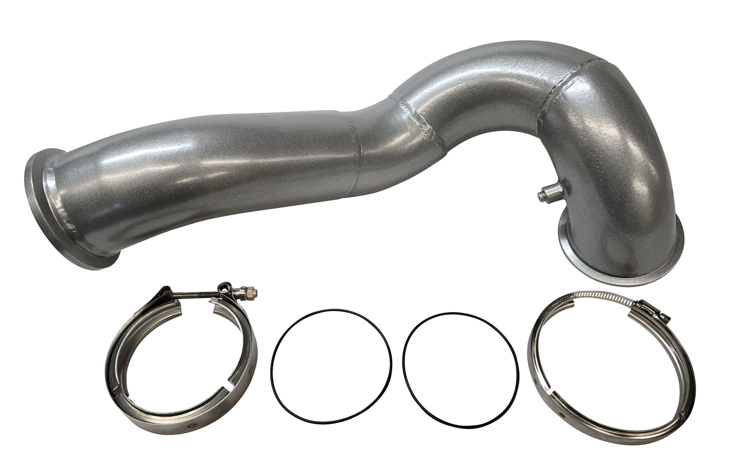 Compound Twin Turbo Compressor Connector for 2005-2010 6.6l Duramax