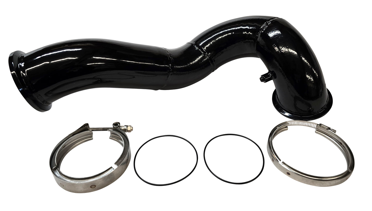 Compound Twin Turbo Compressor Connector for 2005-2010 6.6l Duramax