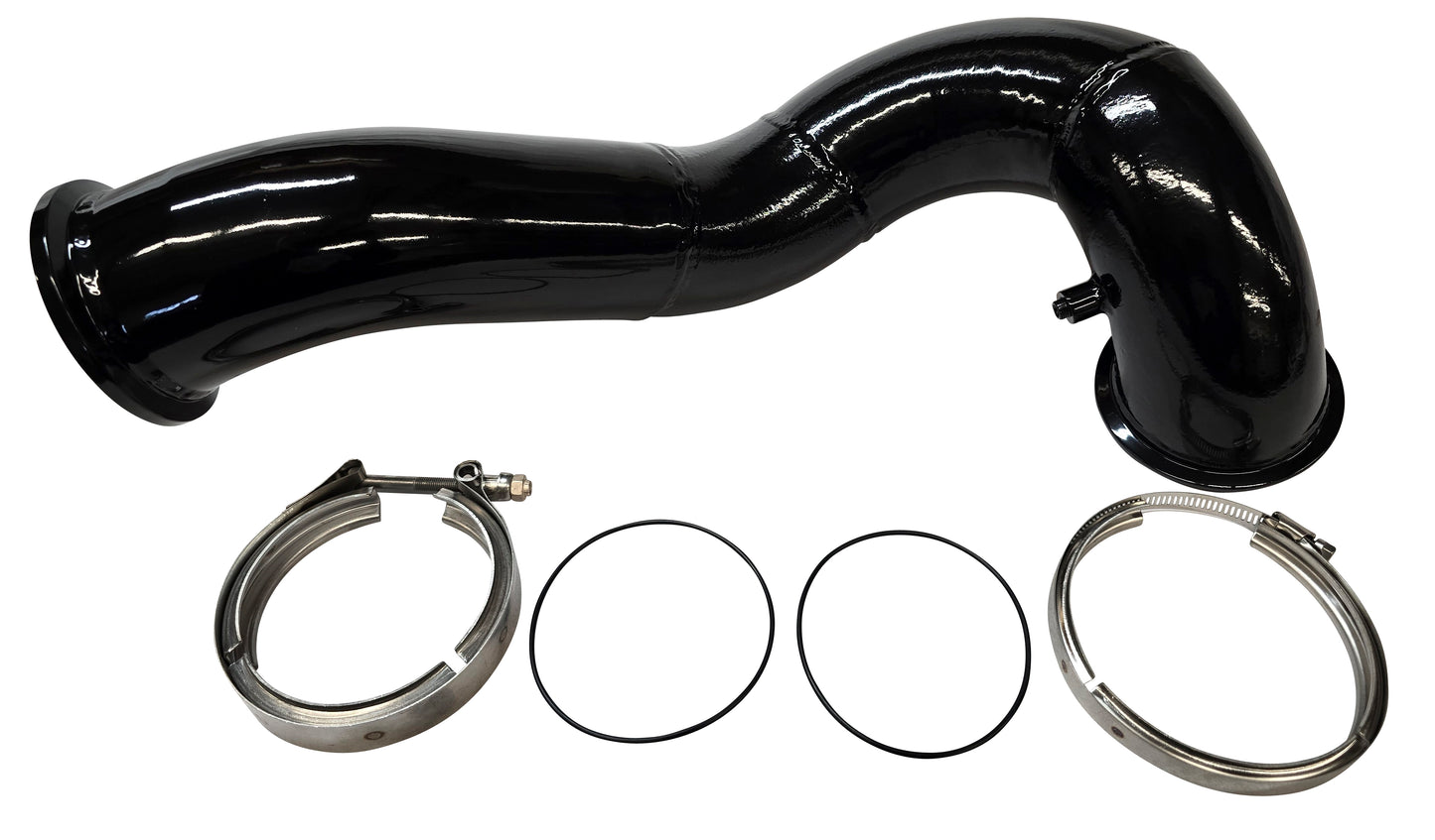 Compound Twin Turbo Compressor Connector for 2005-2010 6.6l Duramax