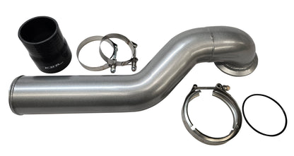 Low Mount S400 Hot Side Pipe for 2G Swap on 2010-2012 6.7l Cummins 4G Ram