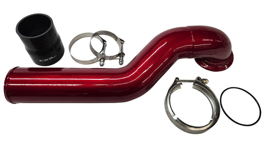 Low Mount S400 Hot Side Pipe for 2G Swap on 2010-2012 6.7l Cummins 4G Ram