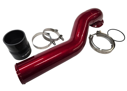 Low Mount S400 Hot Side Pipe for 2G Swap on 2010-2012 6.7l Cummins 4G Ram