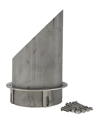 6" Hood Stack Miter Cut Tip Kit - Truck & Tractor Sled Pulling