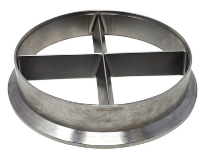 "Short" 5in Marmon Flare S400 *T6 Foot* Downpipe Turbo Guard Cross Bolts Flare Flange & Clamp
