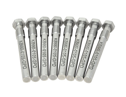 8x Stainless Glow Plug Delete for 6.6l Duramax LB7-LLY 2001-2005 Chevy GMC