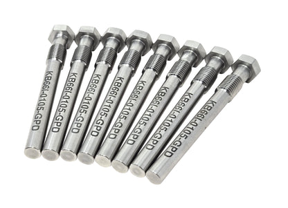 8x Stainless Glow Plug Delete for 6.6l Duramax LB7-LLY 2001-2005 Chevy GMC