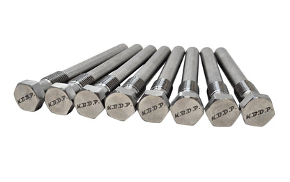 8x Stainless Glow Plug Delete for 6.6l Duramax LB7-LLY 2001-2005 Chevy GMC
