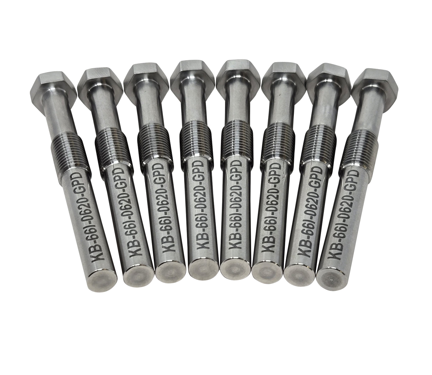 8x Stainless Glow Plug Delete for 6.6l Duramax LBZ LMM LML L5P 2006-23 Chevy GMC
