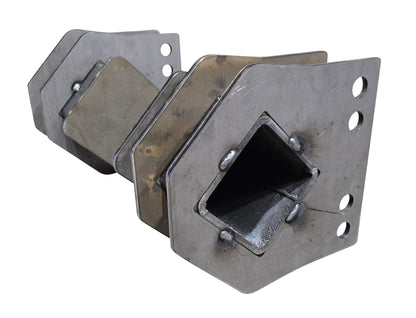 4-Link Front Frame Mount Weld On Tabs Brackets 4 Hole