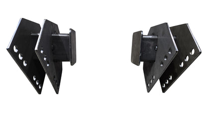 4-Link Front Frame Mount Weld On Tabs Brackets 6 Hole