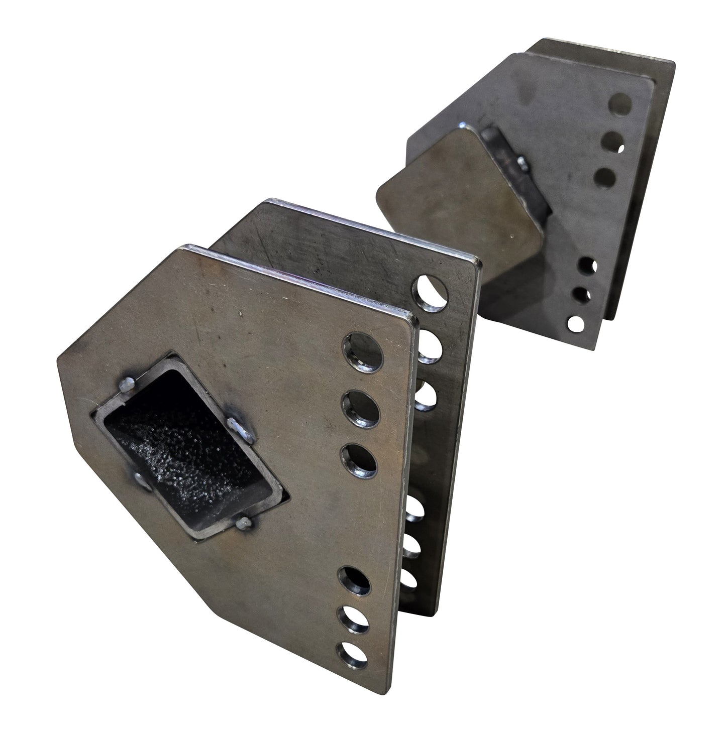 4-Link Front Frame Mount Weld On Tabs Brackets 6 Hole