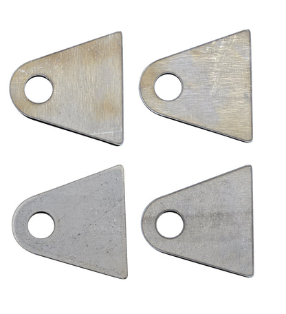 4pcs 4-Link Panhard Bar Traction Bar Mount Weld On Tabs Brackets