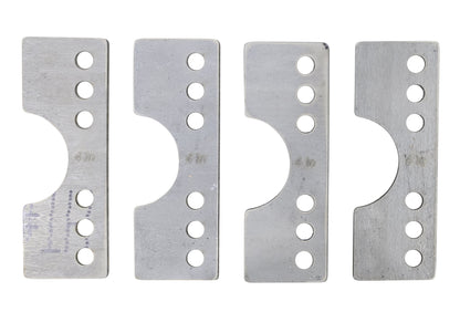 4pcs 4-Link Rear Axle Mount Weld On Tabs Brackets 6 Hole