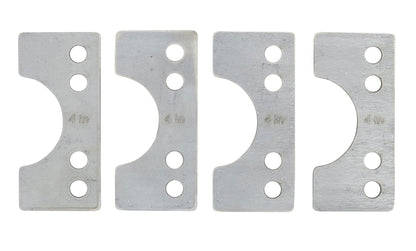 4pcs 4-Link Rear Axle Mount Weld On Tabs Brackets 4 Hole
