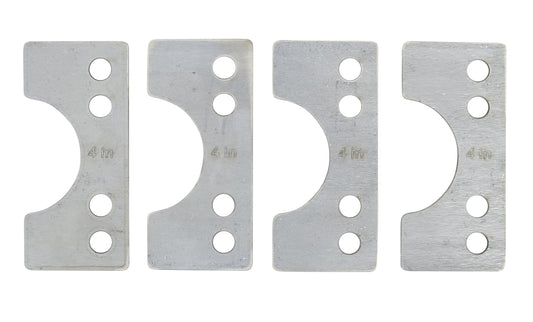 4pcs 4-Link Rear Axle Mount Weld On Tabs Brackets 4 Hole