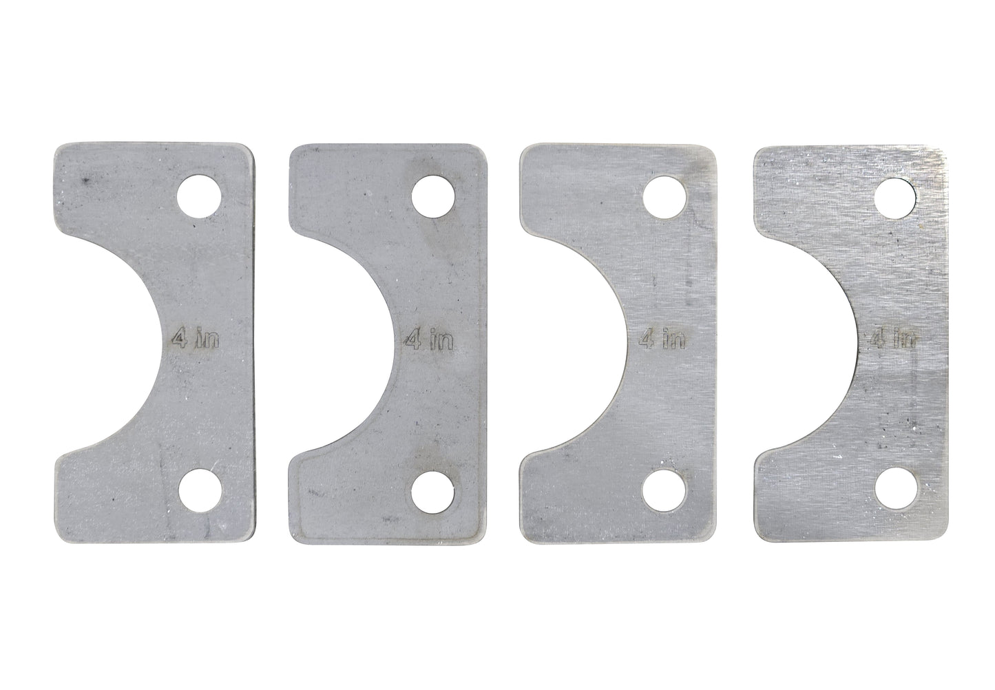 4pcs 4-Link Rear Axle Mount Weld On Tabs Brackets 2 Hole