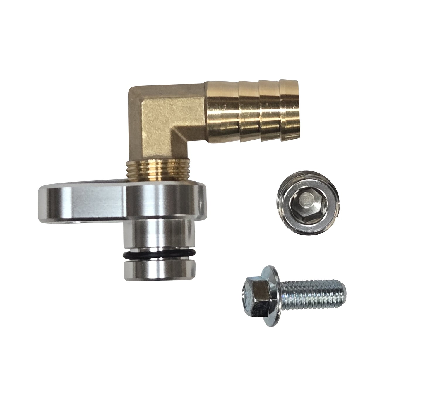 Thermostat Housing to Heater Core Coolant Adapter for 2005-2007 6.6l Duramax