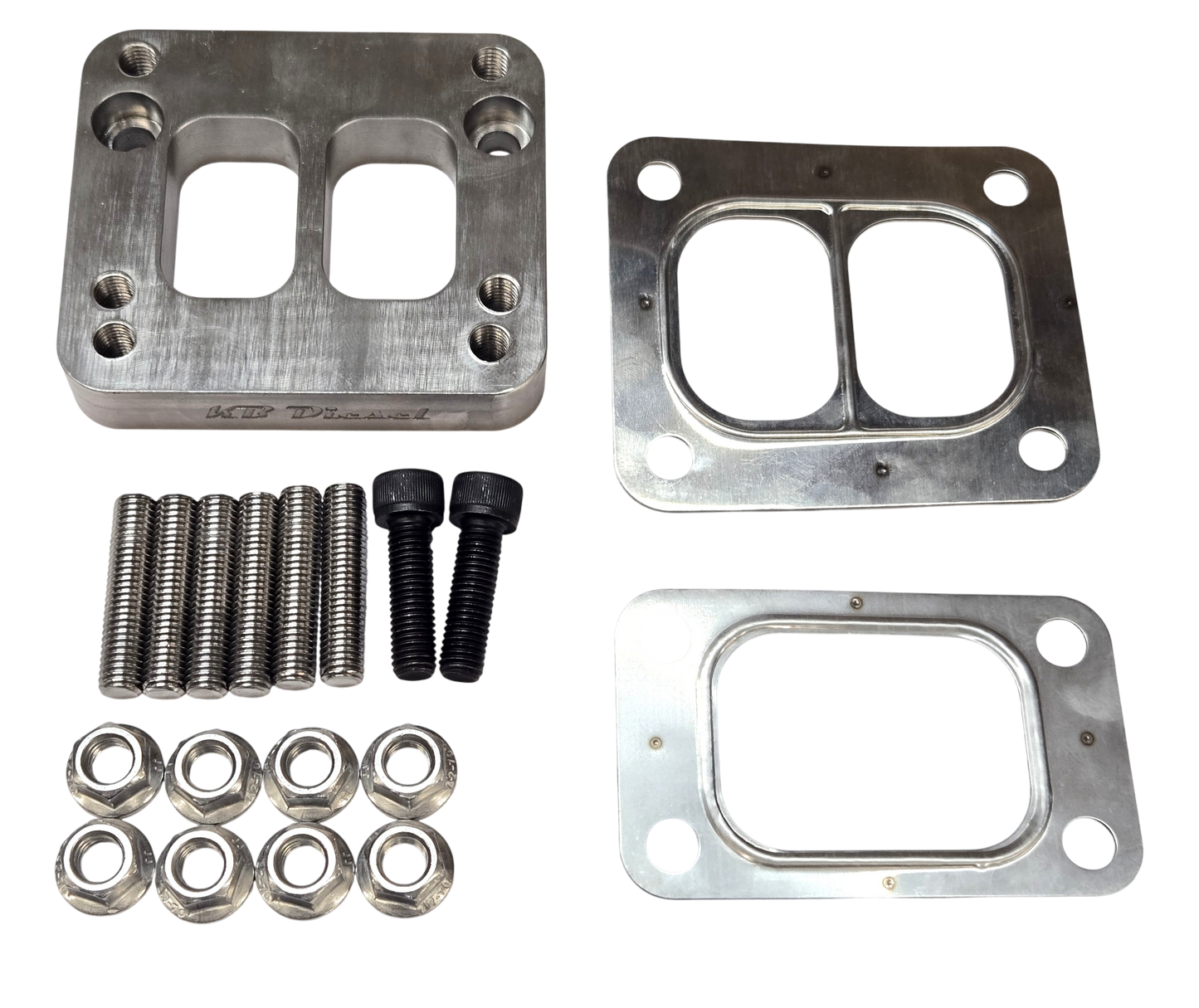 T3 to T4 Stainless Steel Adapter Flange w/ Hardware