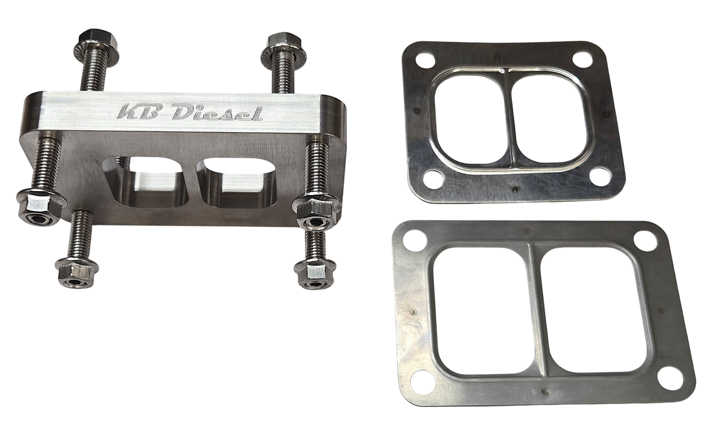 T4 to T6 Stainless Steel Adapter Flange w/ Hardware