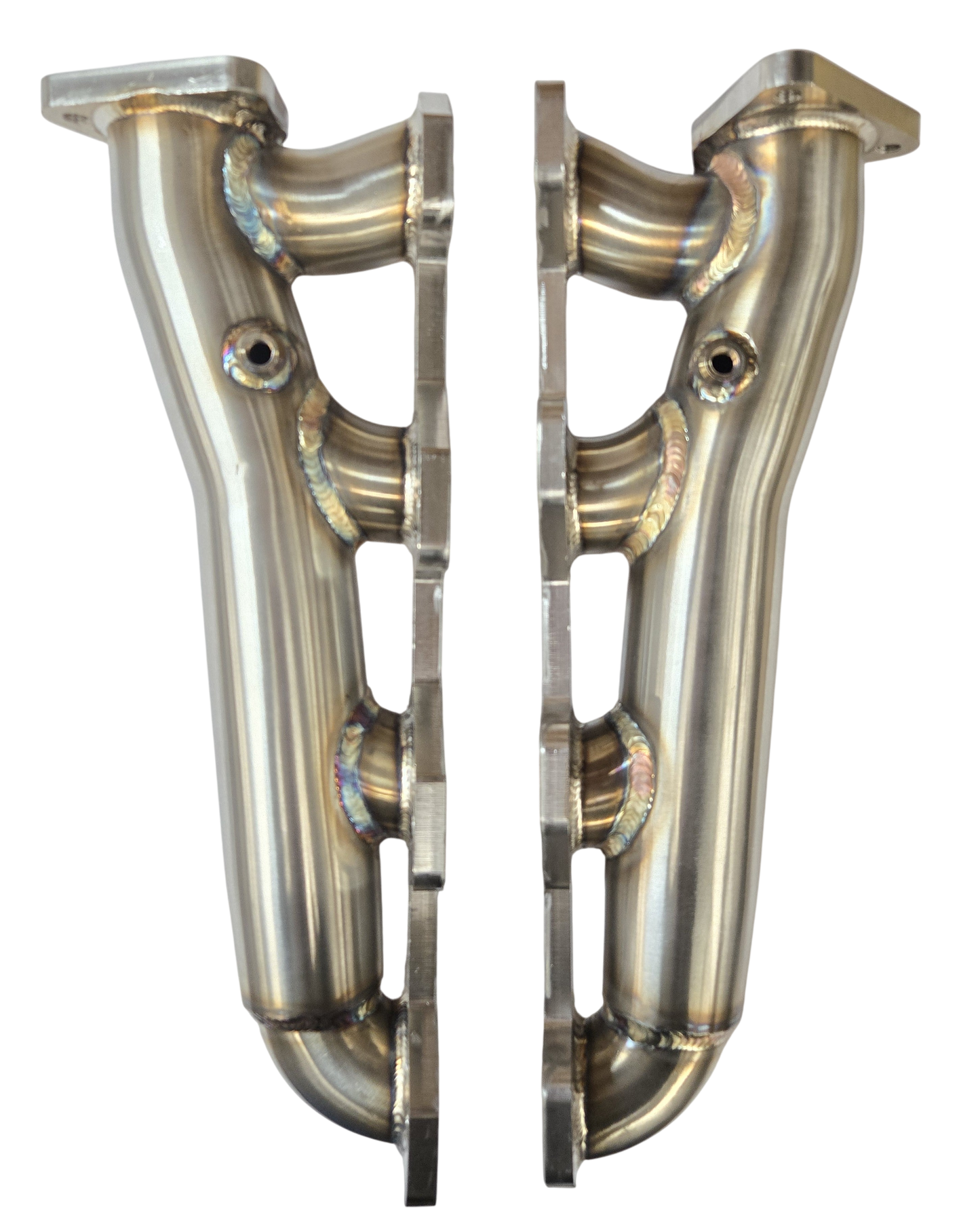 Fabricated High Flow Exhaust Manifolds & Up Pipes for 6.6 Duramax 2001-2004 LB7