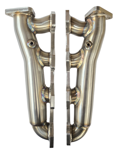 Fabricated High Flow Exhaust Manifolds & Up Pipes for 6.6 Duramax 2001-2004 LB7