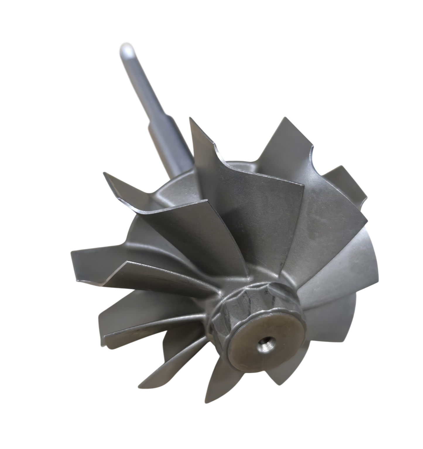 76x67mm 10 Blade Turbine Wheel Shaft for 6.6l Duramax LB7 Chevy GMC 01-04 Turbo